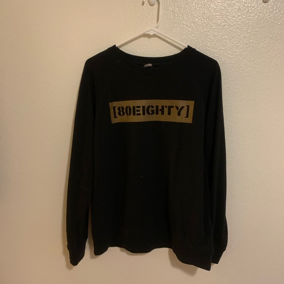 Black men’s 80eighty long sleeve - Picture 1 of 2